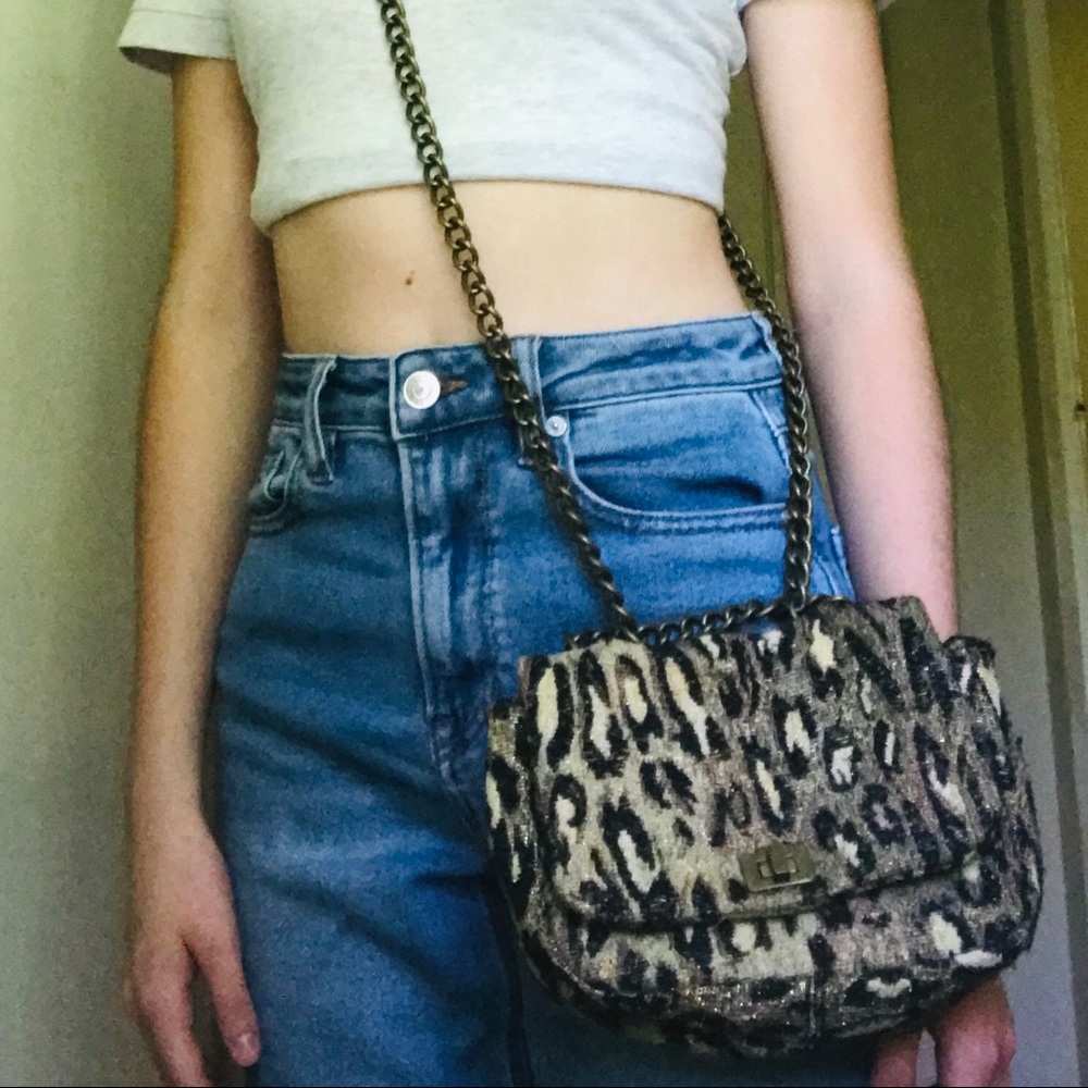 A leopard print purse from NYC!